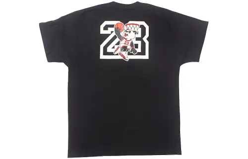 Jordan Panda Dunk Print T-shirt Men's Black