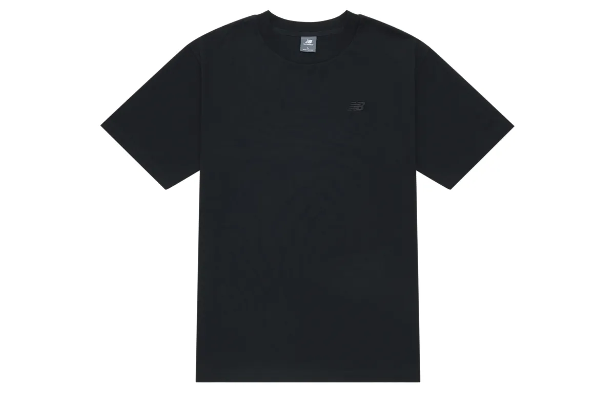 New Balance Short Sleeved T Shirt Men's Black
