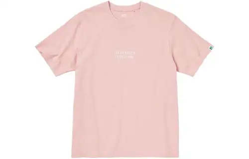 UNIQLO X Super Mario SS23 T Shirt Unisex Pastel Pink
