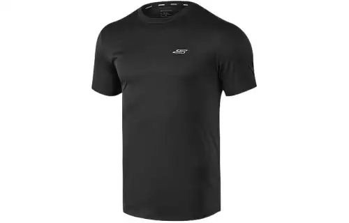 Skechers Quick Dry T Shirts Men's Carbon Black