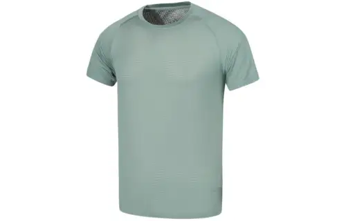 ASICS T Shirt Men's Light Gray Green