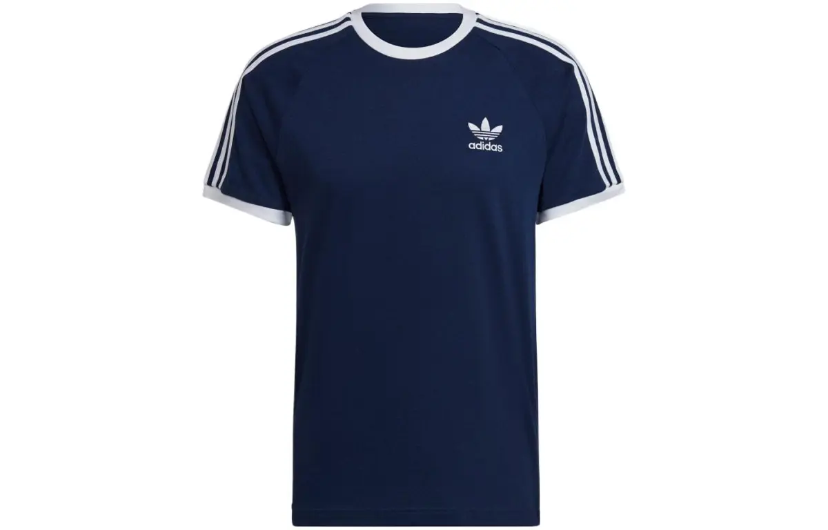Adidas Originals Logo Embroidered Crewneck T Shirt