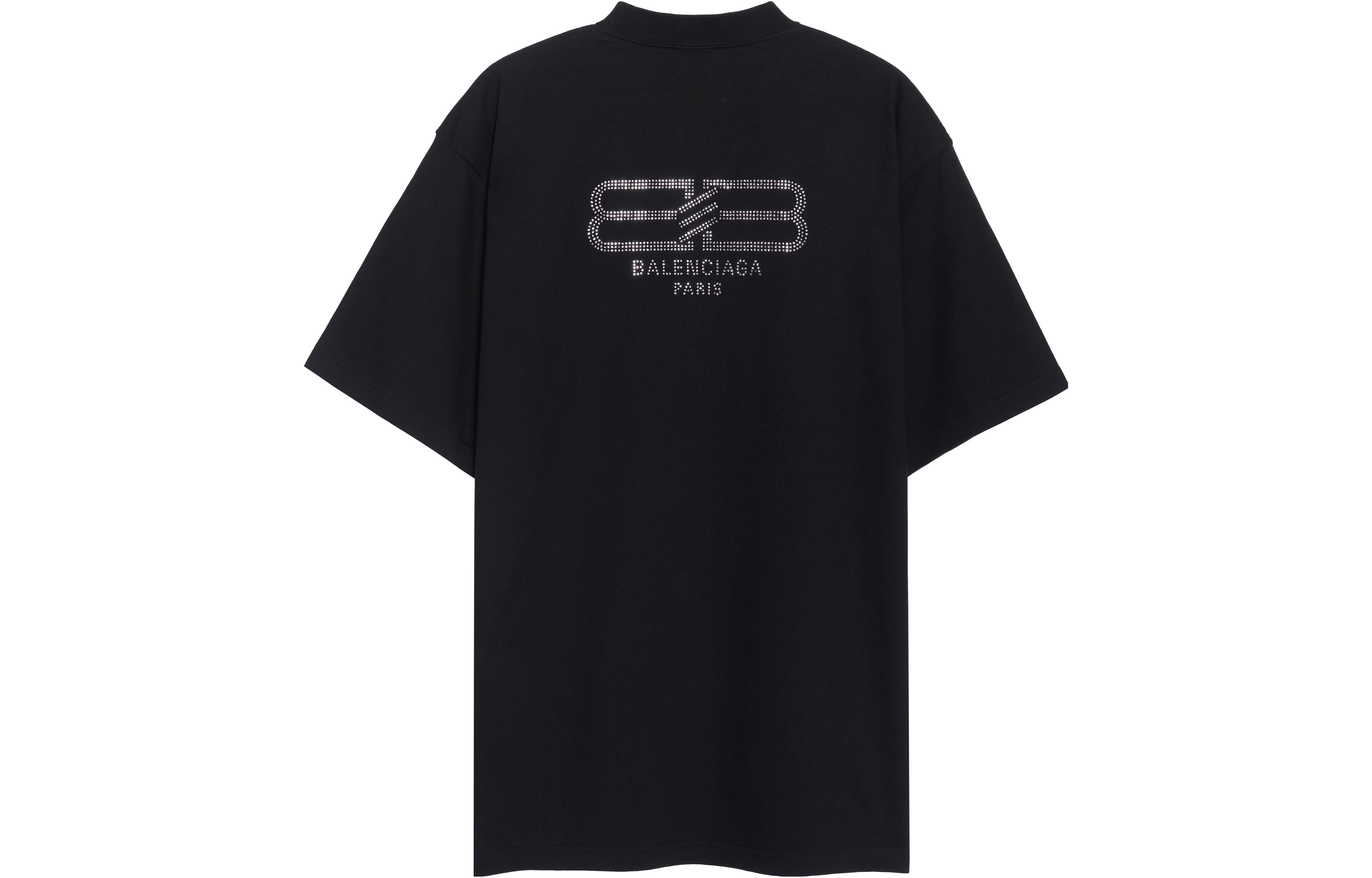 Футболка Balenciaga BB Paris Icon (черная)