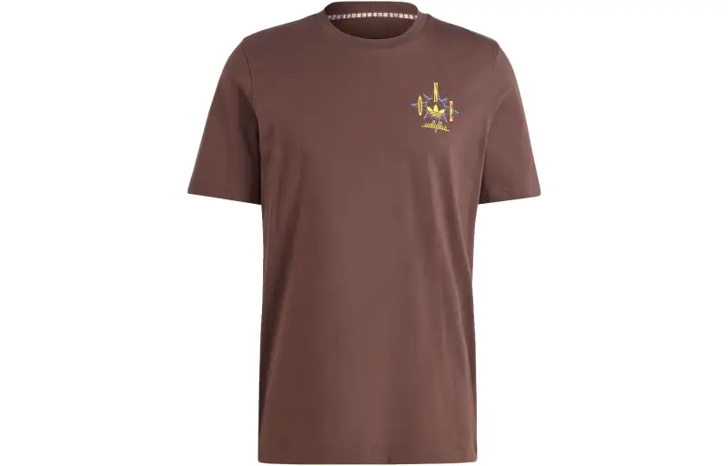 Adidas Originals T Shirt Men's Dark Brown