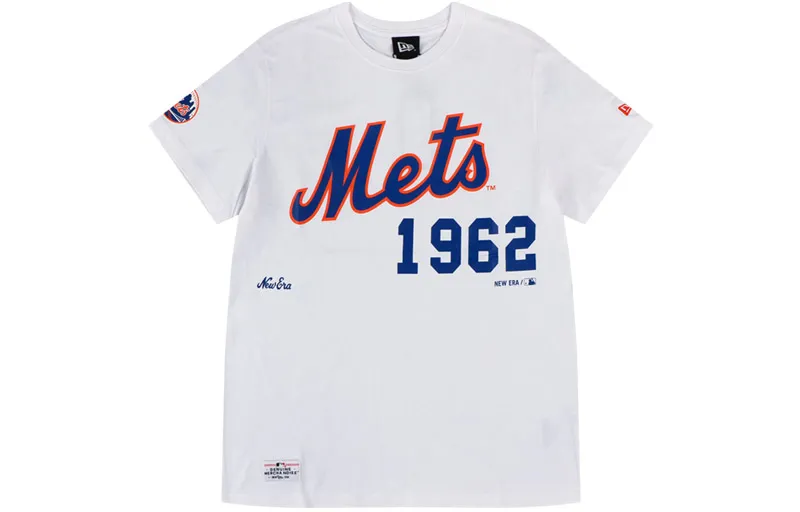 New Era SS22 T Shirt Unisex White