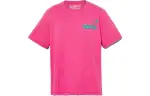 Timberland T Shirts Unisex Rose Red Crew Neck Moderate Straight Fit