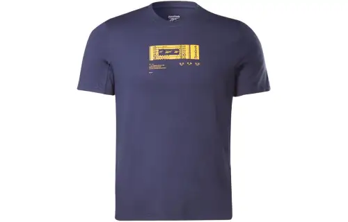 Reebok Ts Ac+Dreamblend Ss Tee T Shirt Men's Blue