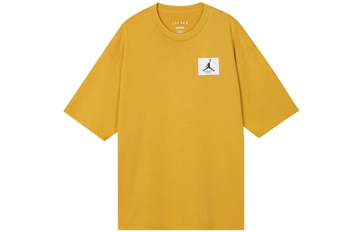 Jordan FW22 T Shirt Men's Spicy Sauce Yellow