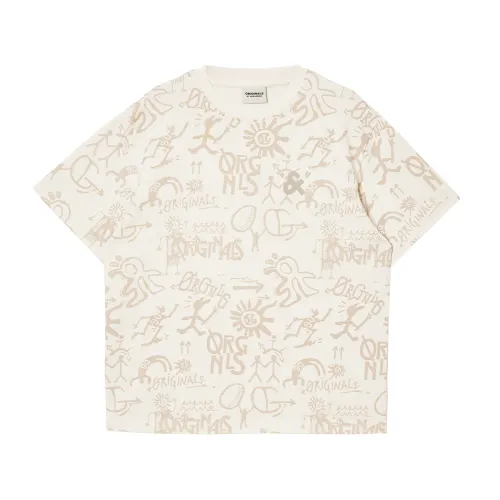 JACK&JONES T Shirts Unisex Crew Neck Moderate Straight Fit