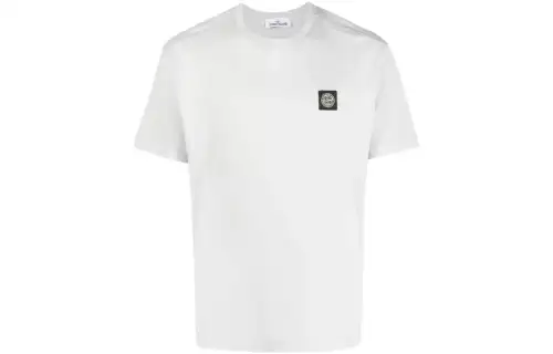 STONE ISLAND Compass-patch Cotton T-shirt
