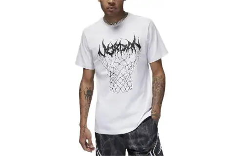 Jordan Dri FIT Sport T Shirt Men's White