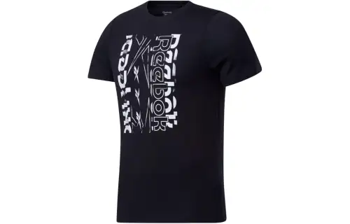 Reebok Vector Graphic Tee T Shirt Men's Black