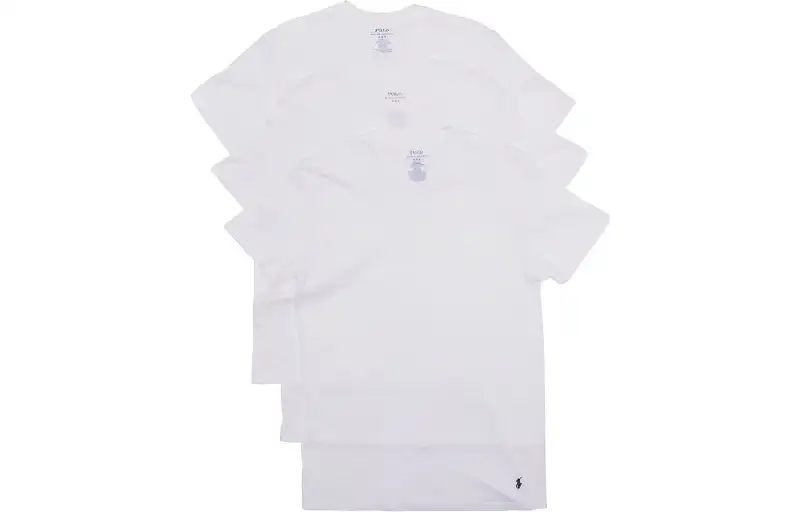 Polo Ralph Lauren T Shirt Men's 3 Pack White