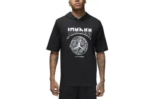 Jordan Sport Dri Fit Hooded T shirt