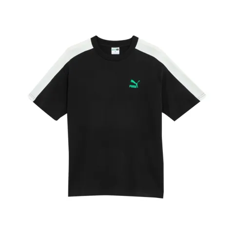 PUMA Drop Shoulder Sleeve T-Shirt Men's Black