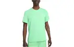 Nike T Shirts Men's Green Crew Neck Moderate Straight Fit