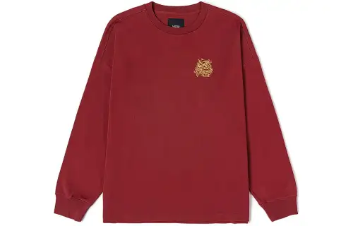 Vans Year Of The Dragon Chinese Zodiac Collection T Shirt Unisex Red Brown