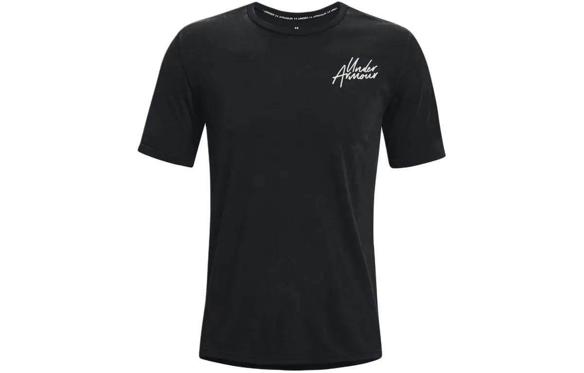 Under Armour Set in Sleeve T Shirt Men's Black