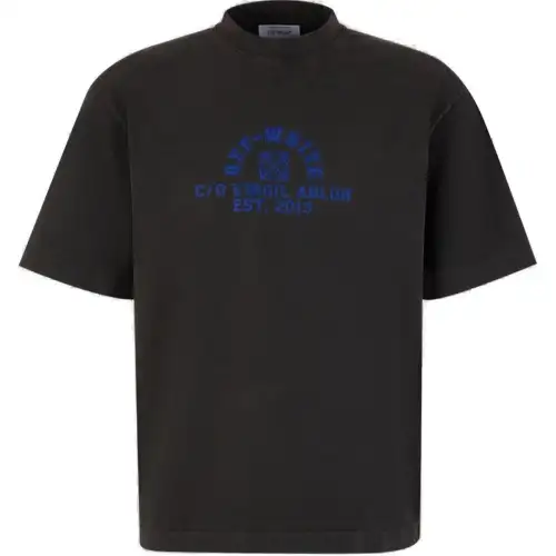 OFF-WHITE logo-print cotton T-shirt