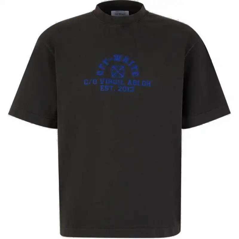 OFF-WHITE logo-print cotton T-shirt