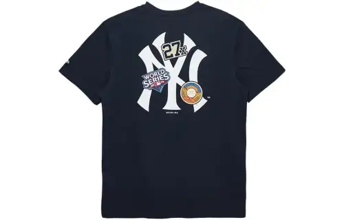 New Era T Shirt Couple, Trendy And Versatile Unisex Navy Blue