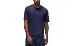 Jordan Drop Shoulder Sleeve T-Shirt Men's Navy Blue