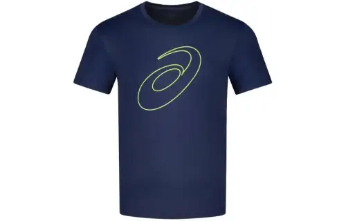 ASICS Running T Shirt Men's Dark Blue