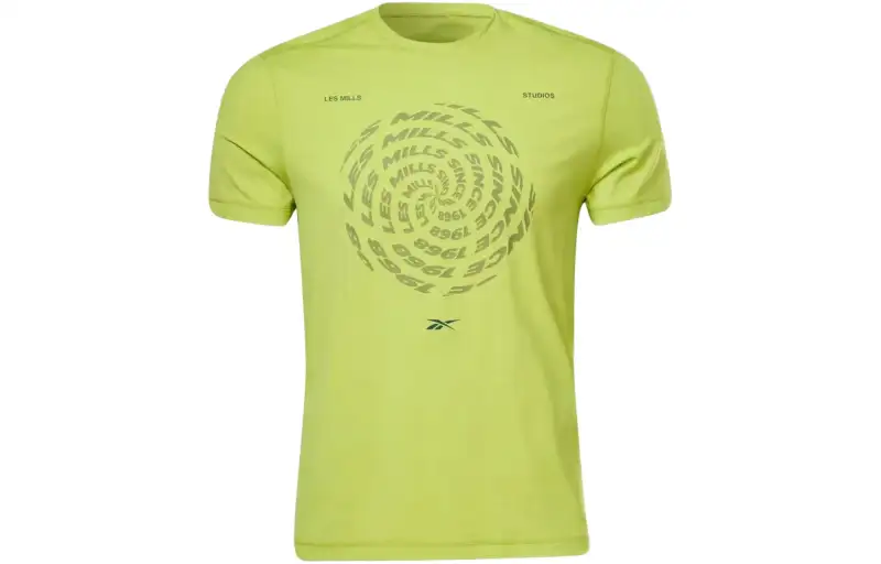 Reebok Lm Activchill Tee T Shirt Men's Yellow