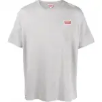 KENZO T Shirts Men's Gray Crew Neck Moderate Straight Fit