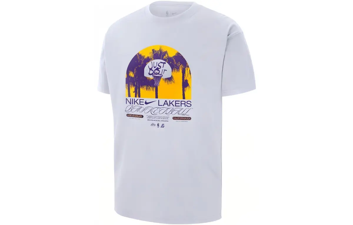 Nike Los Angeles Lakers Courtside Men's Nike '85 Nba Statement T-Shirt