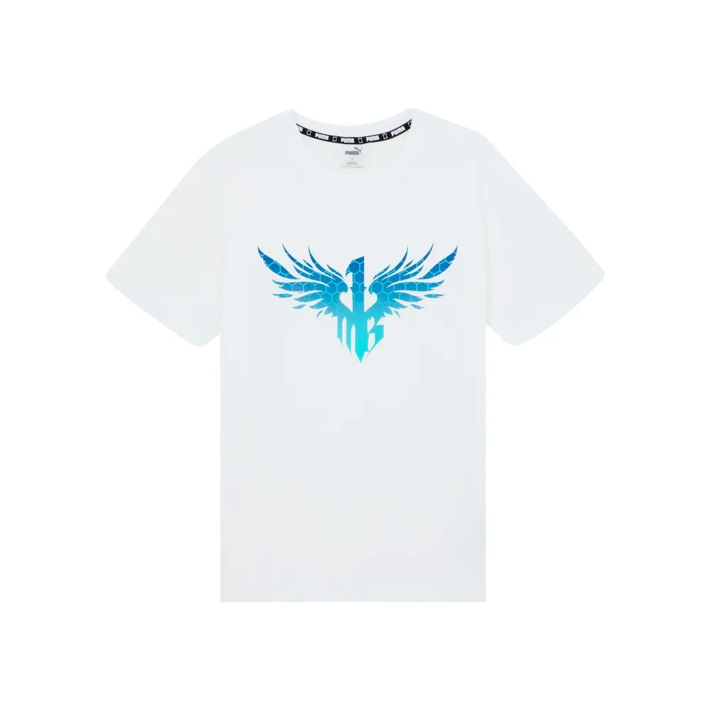PUMA x MELO X FADE TEE T Shirt Men's White