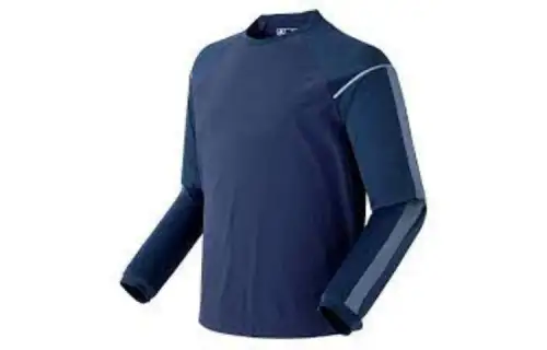 New Balance RUNB T Shirts Men's Marine Blue Crew Neck Moderate Straight Fit