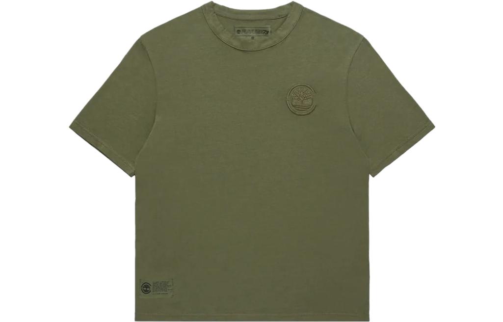 Timberland X CLOT Timberland X CLOT SS23 T Shirts Men's Grape Leaf Crew Neck Moderate Straight Fit