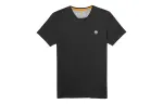 Timberland T Shirts Men's Black V Neck Moderate Straight Fit