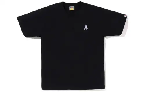 A BATHING APE T Shirts Men's Crew Neck Moderate Straight Fit