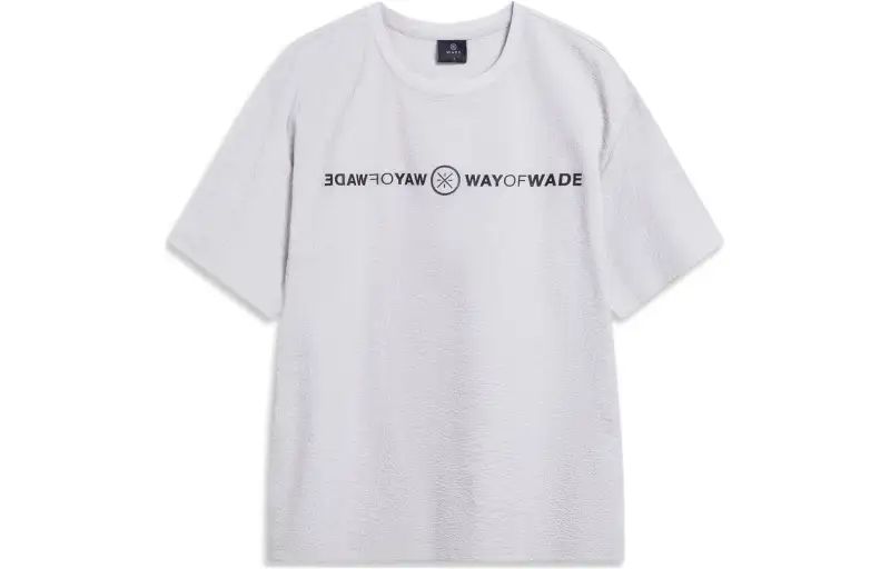 Li Ning T Shirt Unisex Light Smoke Gray