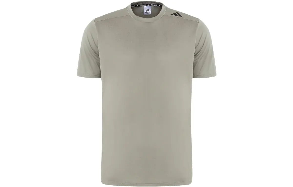 Adidas HIIT T Shirt Men's Pebble Silver Gray