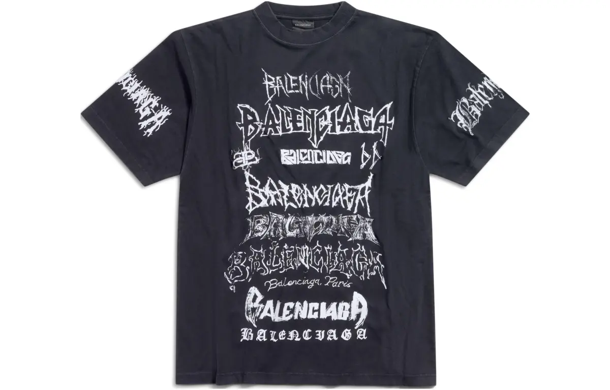 Balenciaga SS24 T Shirt Loose Fit Men's