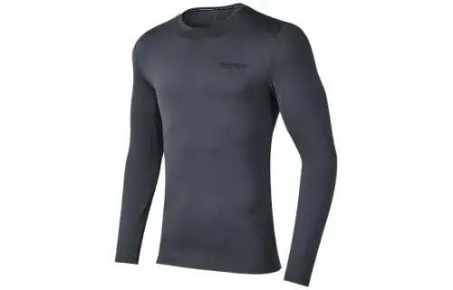 Skechers SS24 Set in Sleeve T Shirt Men's Charcoal Gray