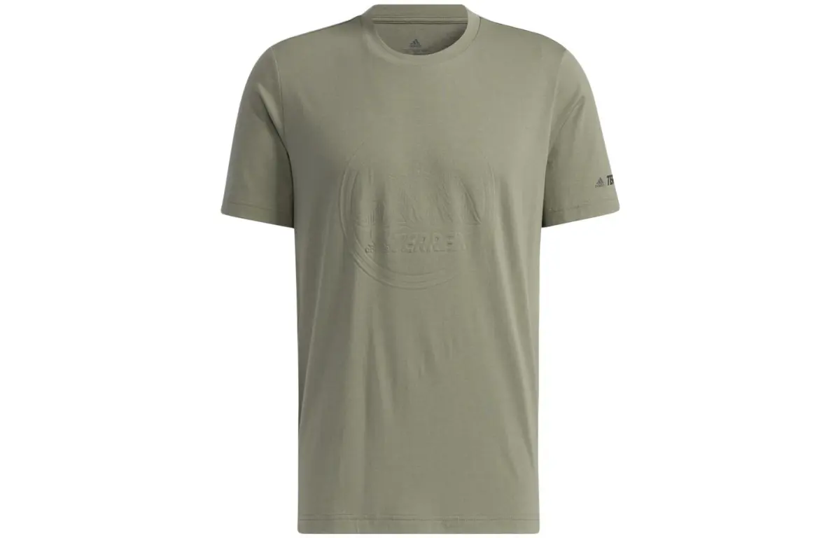 Adidas Terre T Shirt Unisex Green