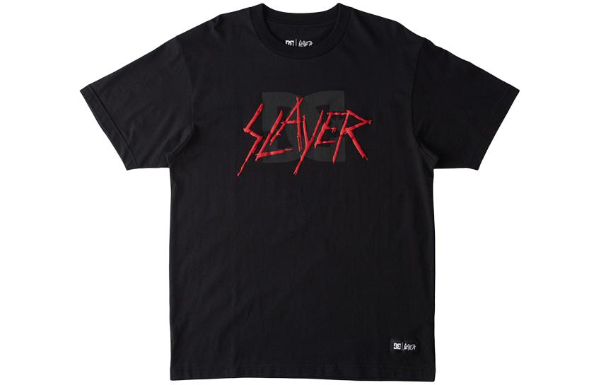 DC Shoes x SLAYER T Shirt Unisex Black