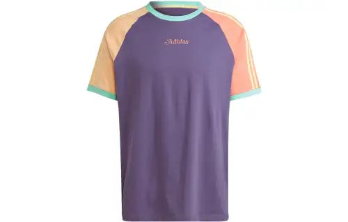 Adidas Originals Raglan Sleeve T Shirt Men's Technology Purple
