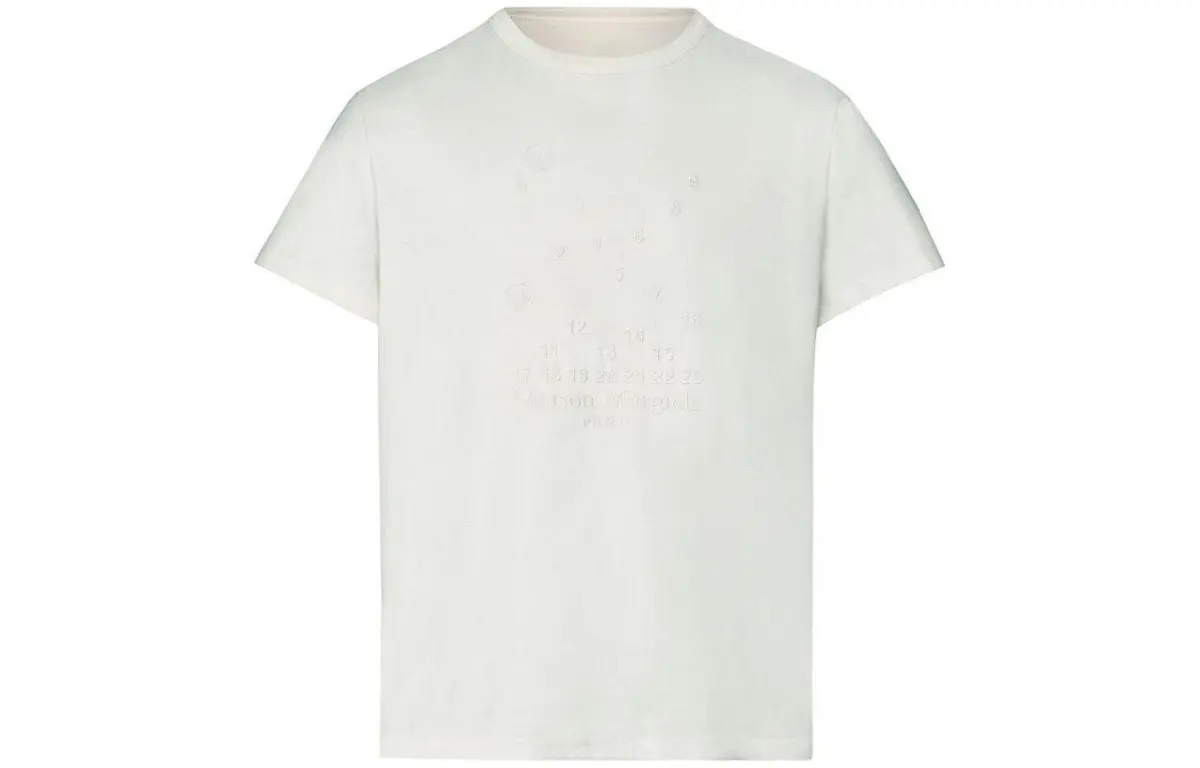 Maison Margiela Graphic Printed Crewneck T Shirt