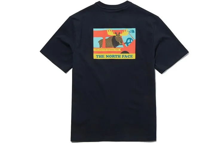 THE NORTH FACE T Shirt Unisex Marine Blue