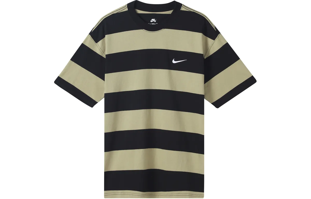 Nike T-Shirts Men's Multicolor Crew Neck Thin Straight Fit