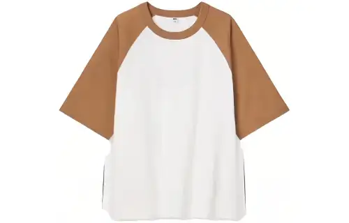 UNIQLO T Shirt Men's Orange Brown