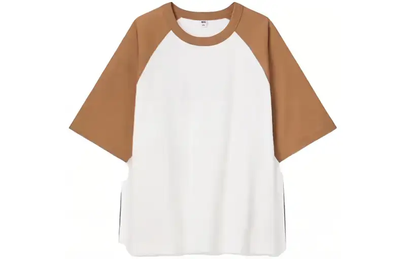 UNIQLO T Shirt Men's Orange Brown