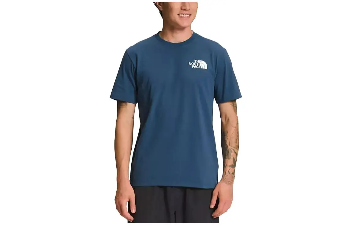 THE NORTH FACE T Shirt Men's Navy Blue
