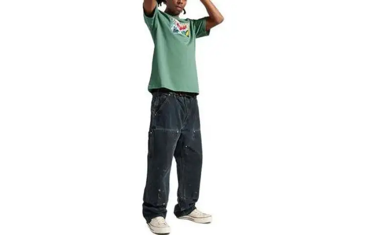 Converse Comic T Shirt T Shirt Men's Green