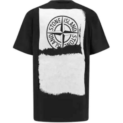 STONE ISLAND T Shirt Men's Black